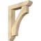 Ekena Millwork Westlake Slat Rough Sawn Bracket w/ Offset Brace, Douglas Fir, 6"W x 26"D x 34"H BKT0604X26X34WTL06RDF - alternate 1